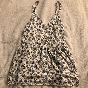 Floral tank top